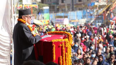 अर्थतन्त्रको विकासमा निजी क्षेत्रको योगदान महत्वपूर्ण छ : प्रधानमन्त्री प्रचण्ड